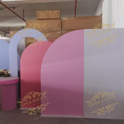 Pvc Arch Event Decor Backdrop - Multicolor