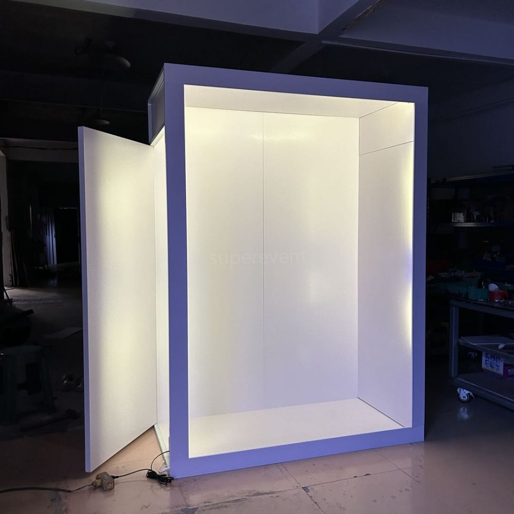 Weddings Photography Background PVC Magazine Photo Booth Box Backdrop Event Vogue Booth