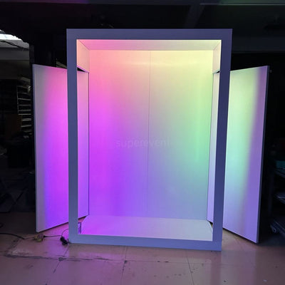 Weddings Photography Background PVC Magazine Photo Booth Box Backdrop Event Vogue Booth