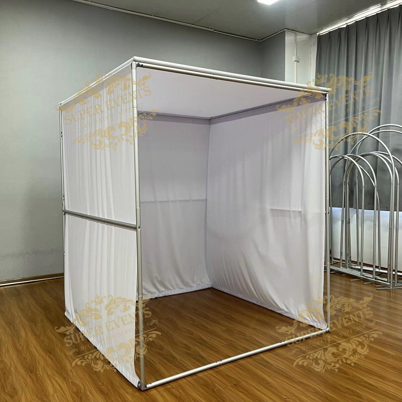 Weddings Photography Background Aluminum+PVC Magazine Photo Booth Box Backdrop Event Vogue Booth