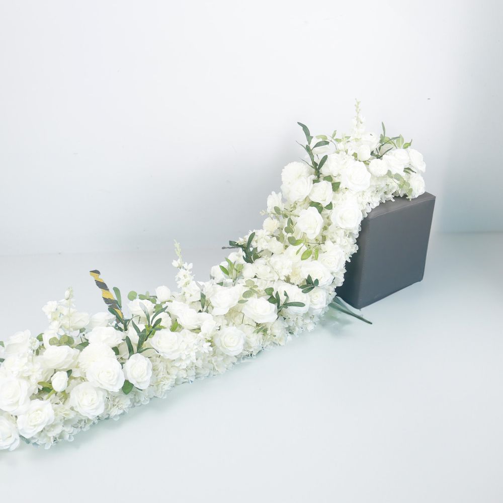 HP003 Floral Rows Arch Flower Runners Backdrop for Wedding Decoration by Super-Event