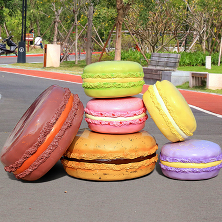 Fiberglass Ice Cream Sweet Donut Decor Sculpture