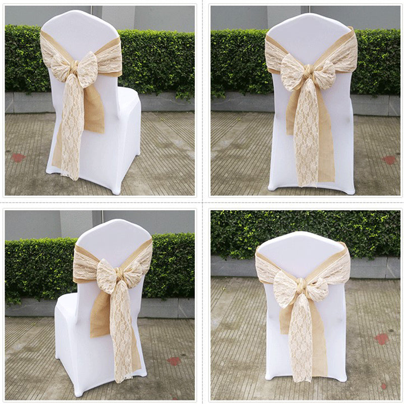 Luxury Chair Sashes Wedding Decorative Sashes for Wedding Chair