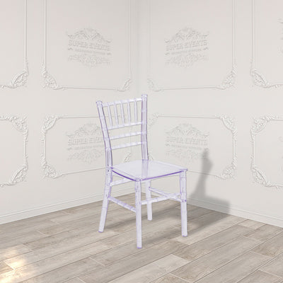 Modern Event Elegant Resin Chiavari Chair - Transparent