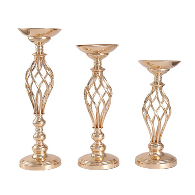 Classic Metal Candlestick for Wedding decoration/Party by Super-Event