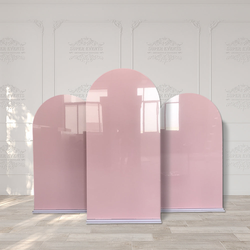 Acrylic Arched Chiara Backdrop Set - Pink