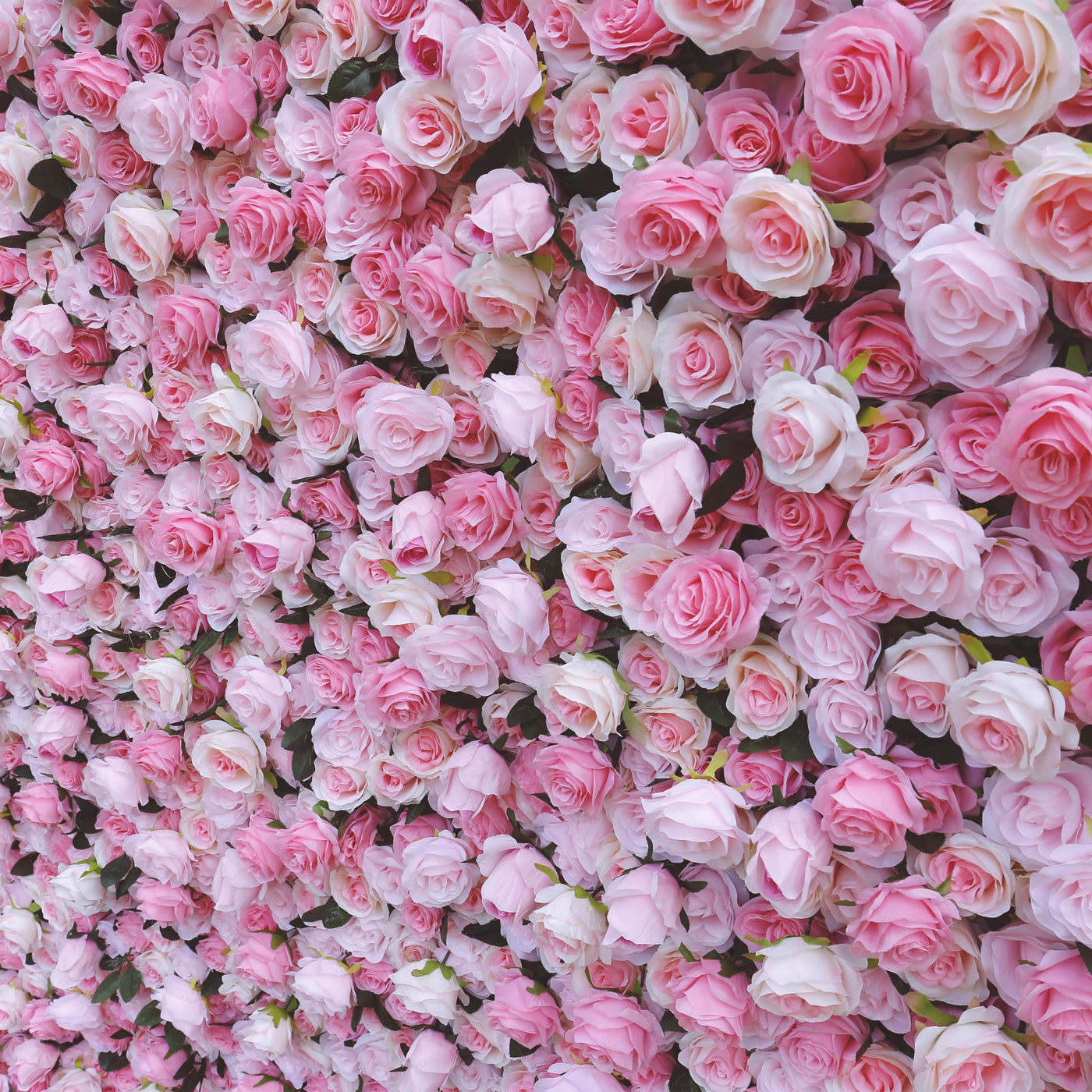 BD-040 3D Fabric Artificial Flower Backdrop Rolling Up Curtain Flower Wall - 8ft*8ft