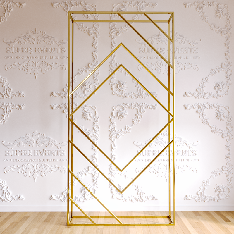 Custom Rectangular Frame Backdrop for Party Decoration by Super-Event