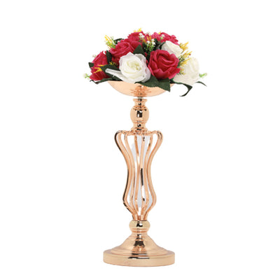 Mermaid Shaped Vase Wedding Table Centerpieces - Gold