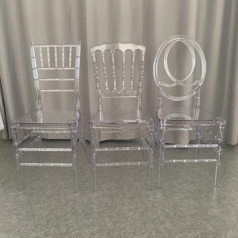 Modern Event Elegant Resin Chiavari Chair - Transparent