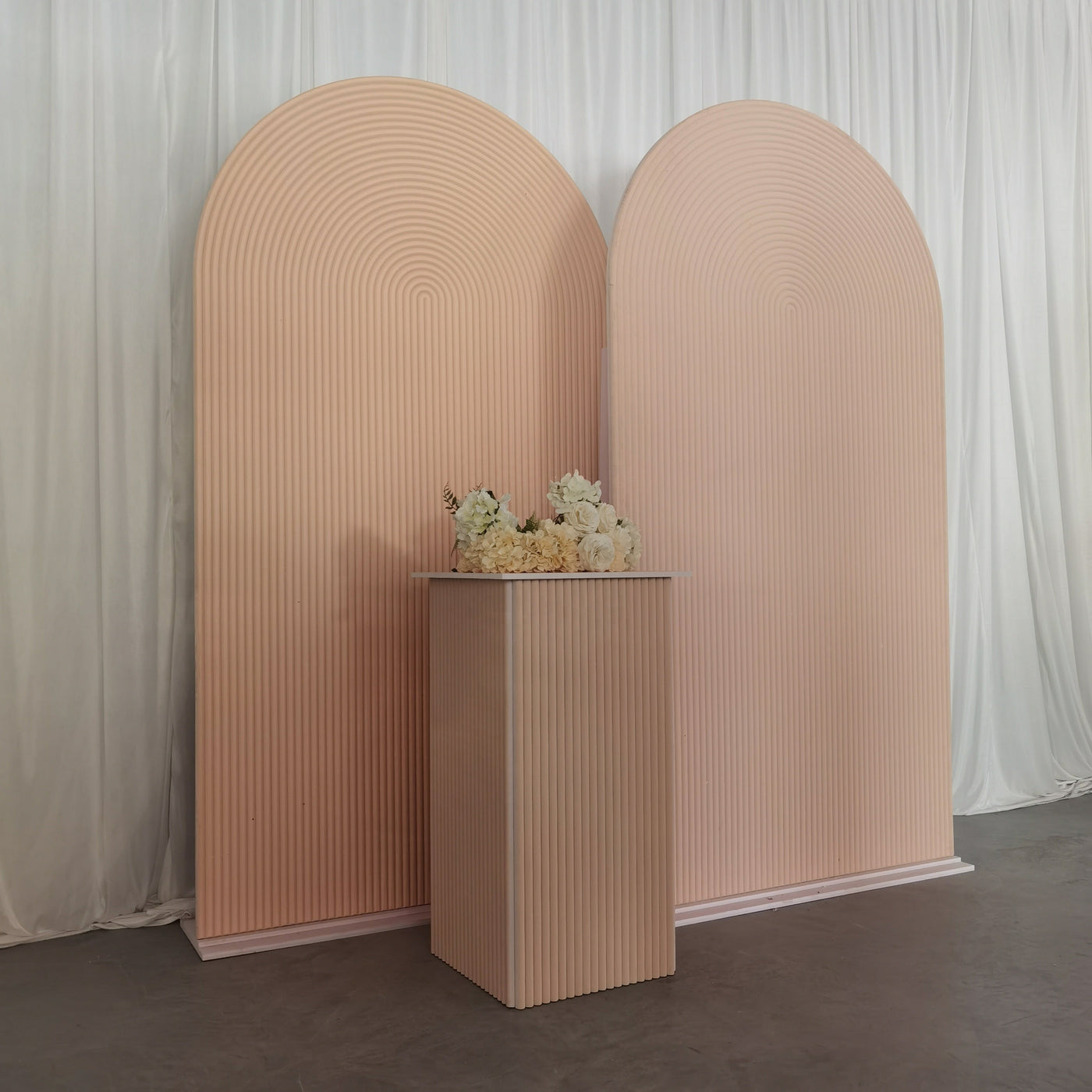 Arched Backdrop Set / Custom 3D PVC Arch Backdrop - Multicolor