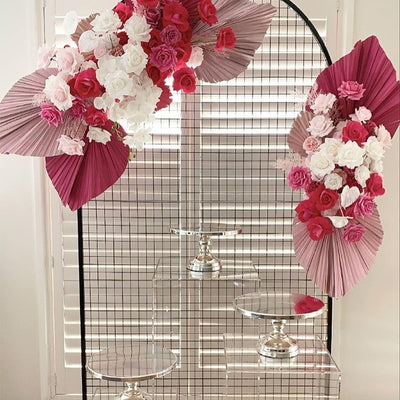 ARCHED BACKDROP 3 PIECE SET - FRAMES ONLY WITH CARRYING BAG