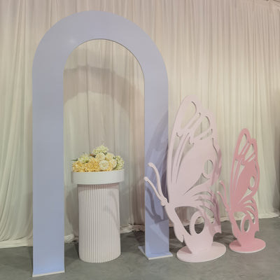 Butterfly Shape Acrylic Backdrops - Pink