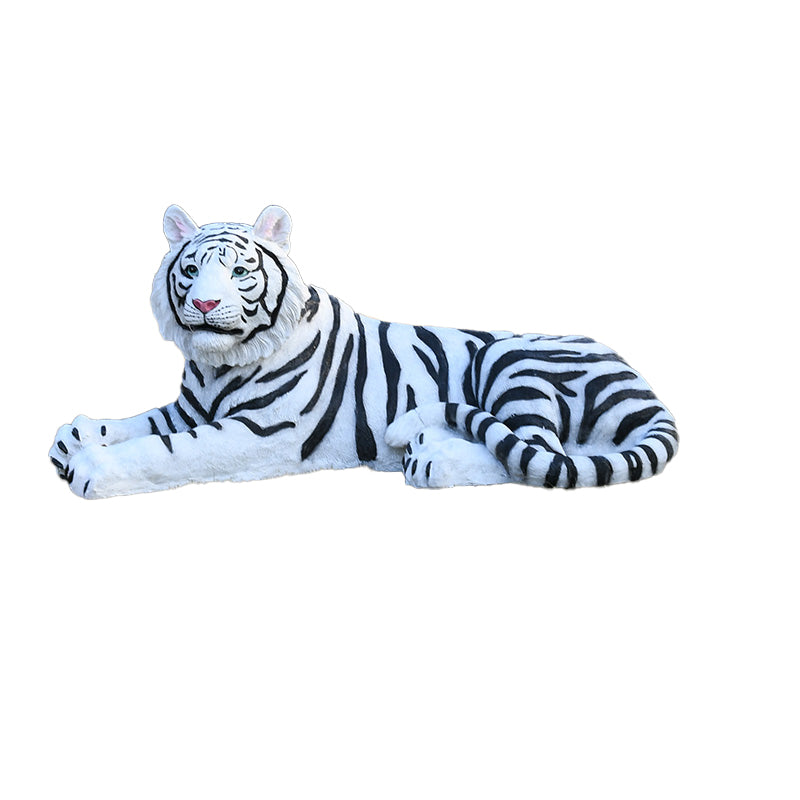 Custom Size Fiberglass Decorative Tiger Statuette