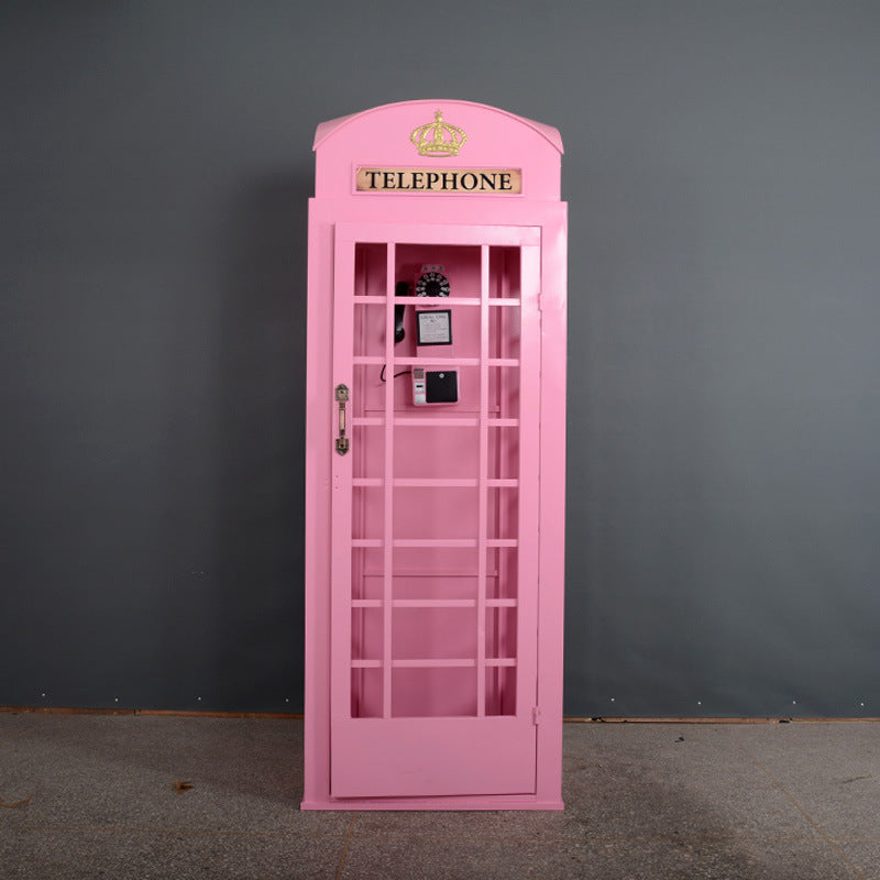 London Telephone Booth English Phone Box - Red